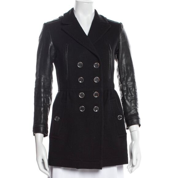 ❤️Burberry Brit Wool Peacoat❤️ - Picture 2 of 3